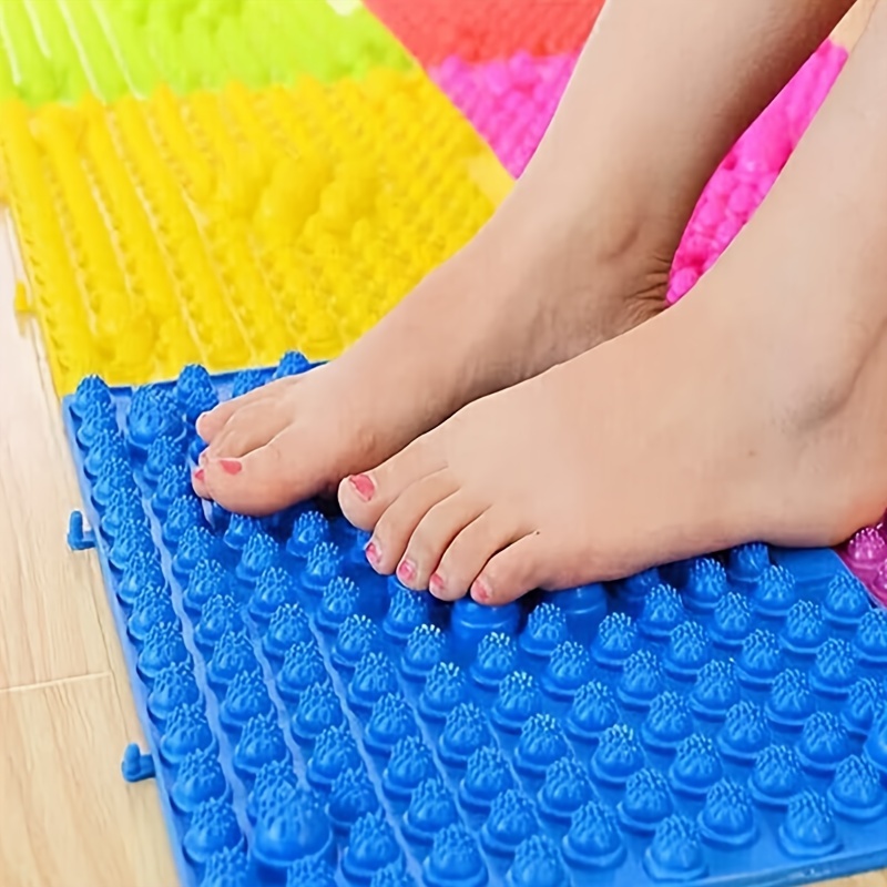 Pilates Yoga Studio - เบาะนวดเท้าฝังเข็มเบาะนวดกดจุดเท้าเดิน Pad Toe Board เสื่อนวดห้องน้ําเสื่อโยคะ Anti-SLIP