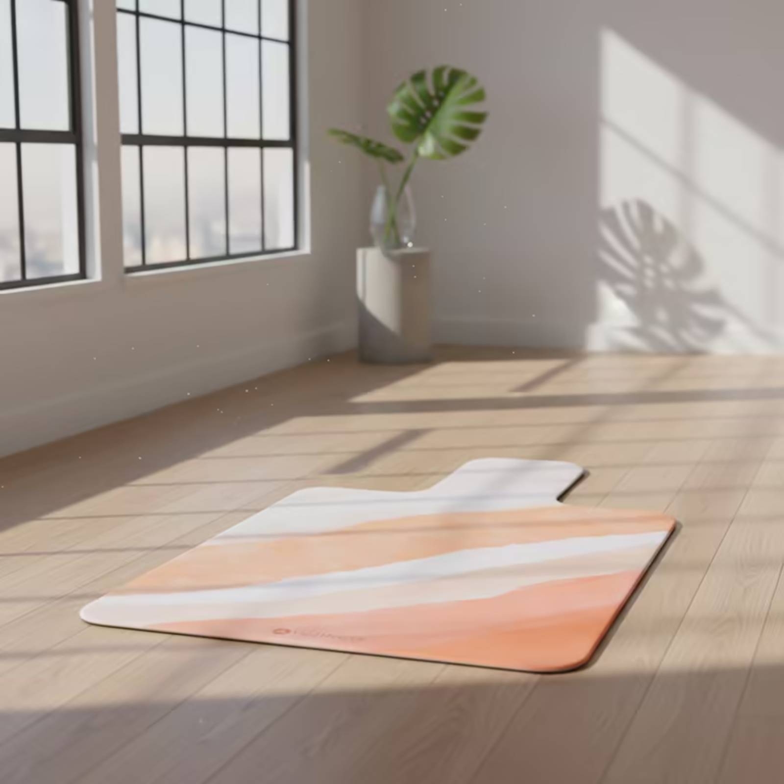 Pilates & Yoga Studio Alineacion - เสื่อออกกำลังกาย เสื่อพิลาทิสแบบหนังกลับ กันลื่น บุนวม สำหรับใช้ในสตูดิโอ ออกกำลังกายที่บ้าน