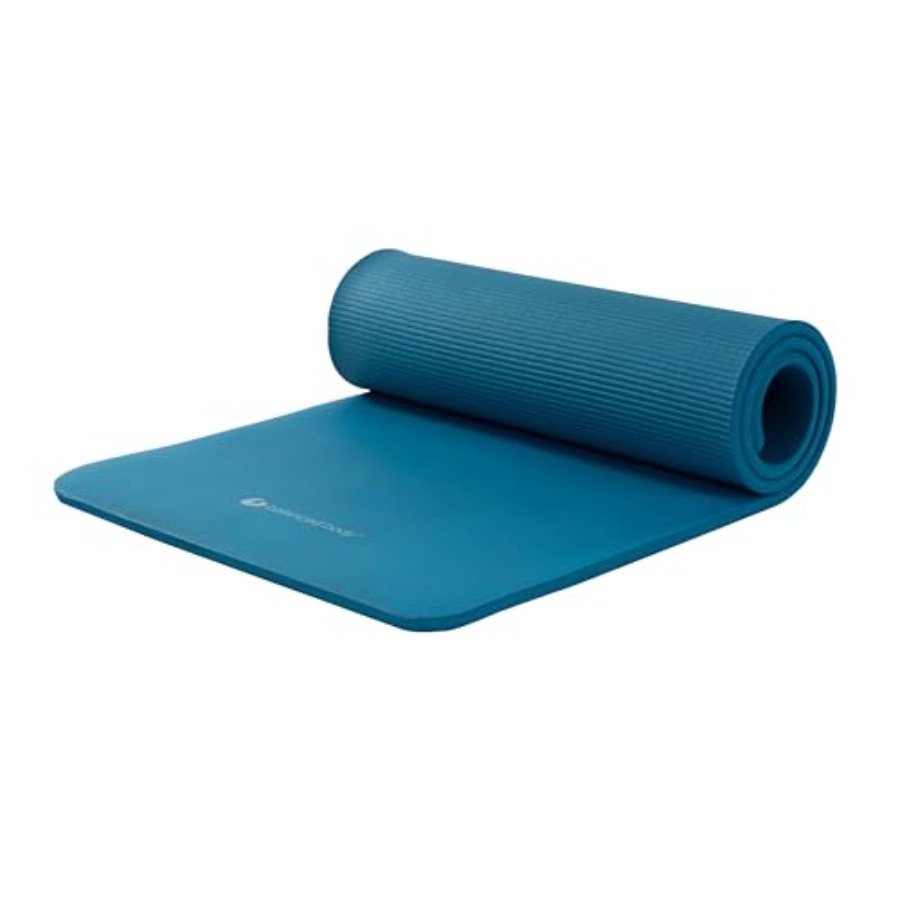 Pilates Yoga Mat Thickness - เสื่อพิลาทิสและโยคะสำหรับใช้ในสตูดิโอหรือยิมที่บ้าน วัสดุโฟมหนาพิเศษ สีดำ พื้นผิวกันลื่น พร้อมรองรับแรงกระแทก