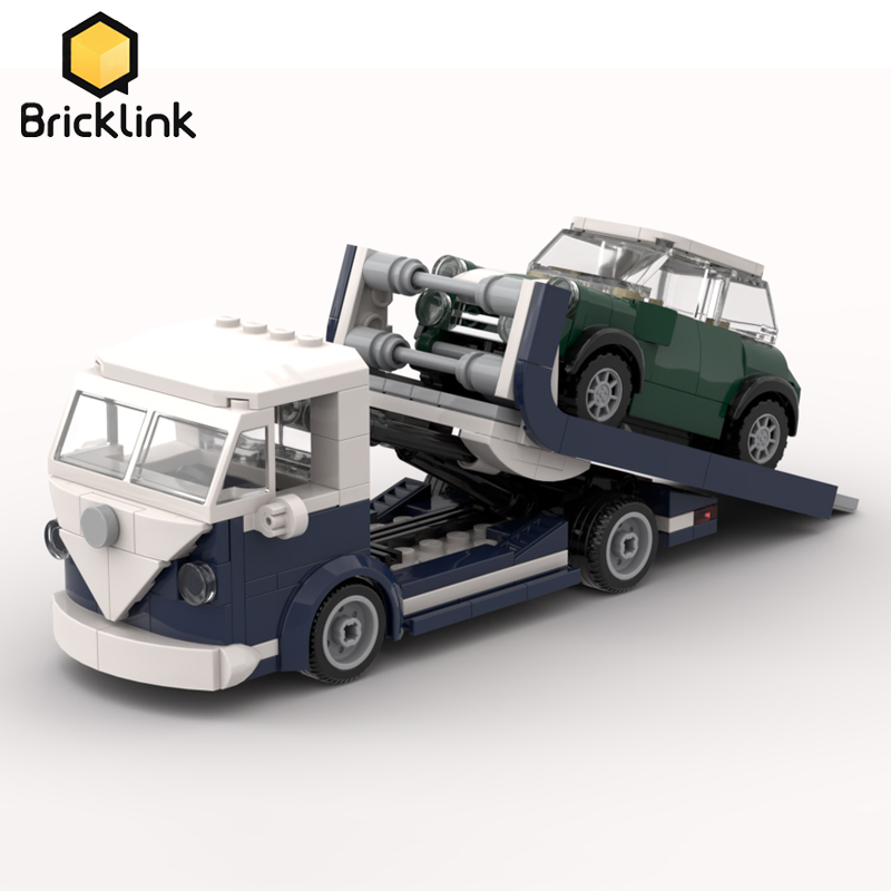 Victor Racket Jetspeed - Bricklink การวิเคราะห์รถ 10220 VW T1 Trailer