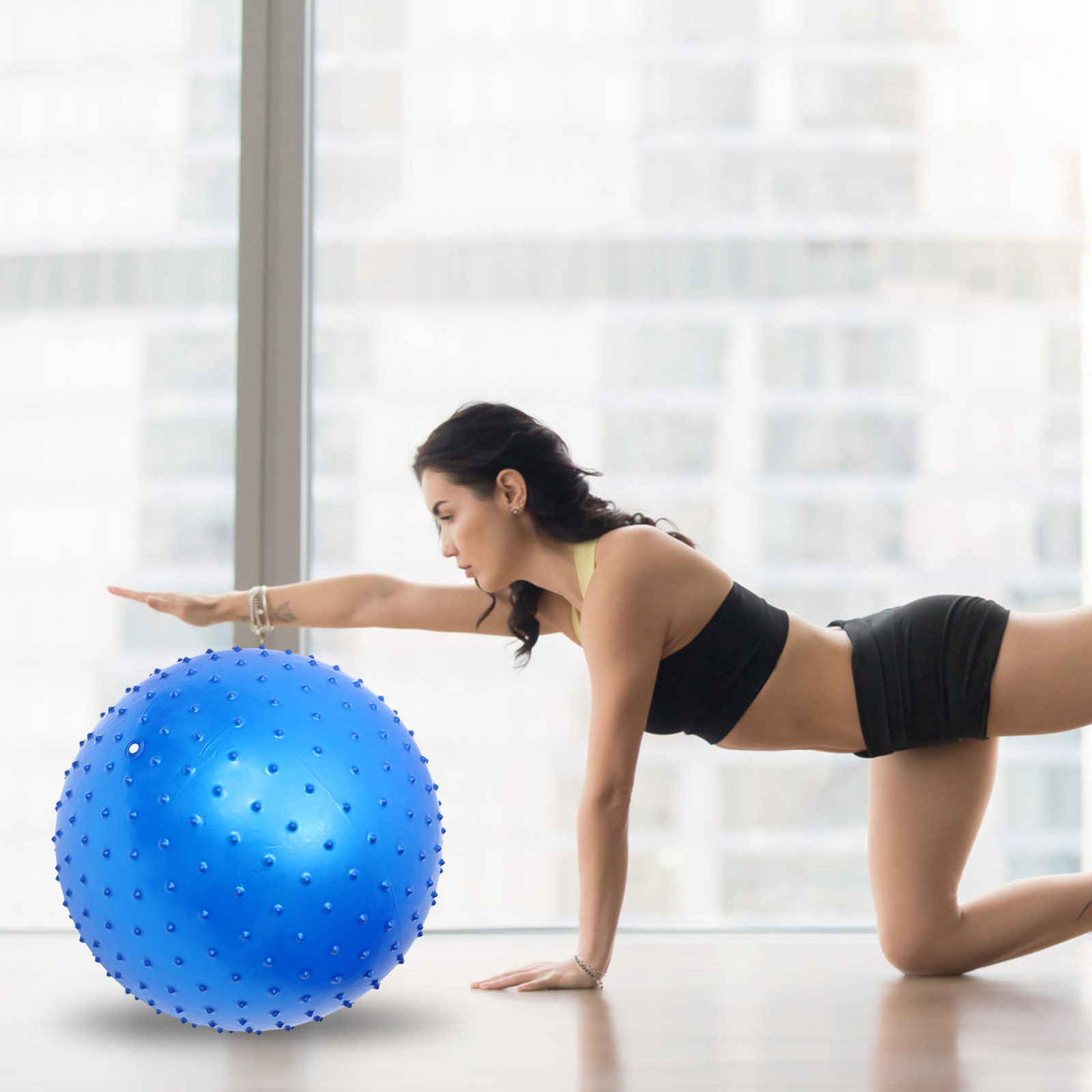 ลูกบอลออกกำลังกายขนาดกะทัดรัดส - Pilates Yoga Pregnancy บทวิจารณ์และราคา