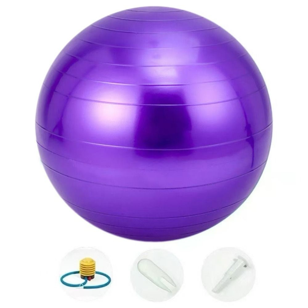 ลูกบอลออกกำลังกาย PVC สำหรับยิ - Pilates Yoga Pregnancy บทวิจารณ์และราคา
