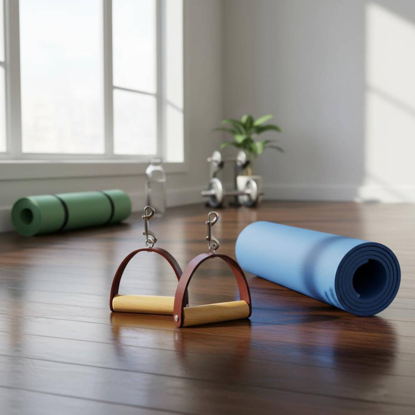ด้ามจับพิลาทิส 2 ชิ้น คลิปโลหะ - Pilates & Yoga Studio Alineacion บทวิจารณ์และราคา