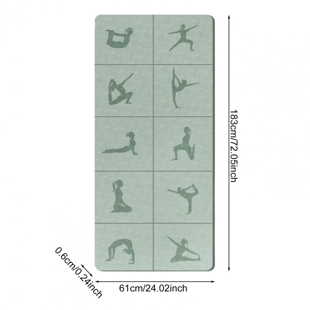 เสื่อโยคะแบบพับได้ พกพาสะดวก ห - Pilates Yoga Mat Thickness บทวิจารณ์และราคา