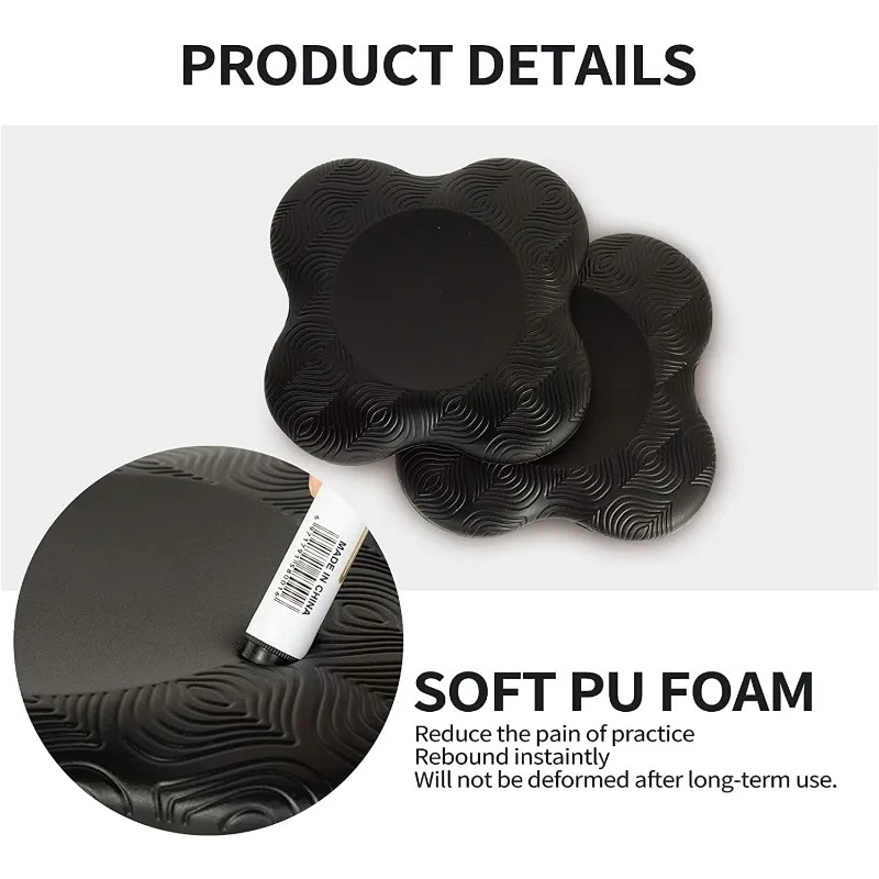 แผ่นรองเข่า ข้อศอก ข้อมือ มือ  - Pilates Yoga Knee Pads บทวิจารณ์และราคา