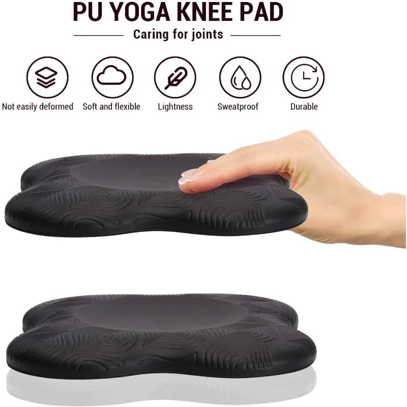แผ่นรองเข่า ข้อศอก ข้อมือ มือ  - Pilates Yoga Knee Pads บทวิจารณ์และราคา