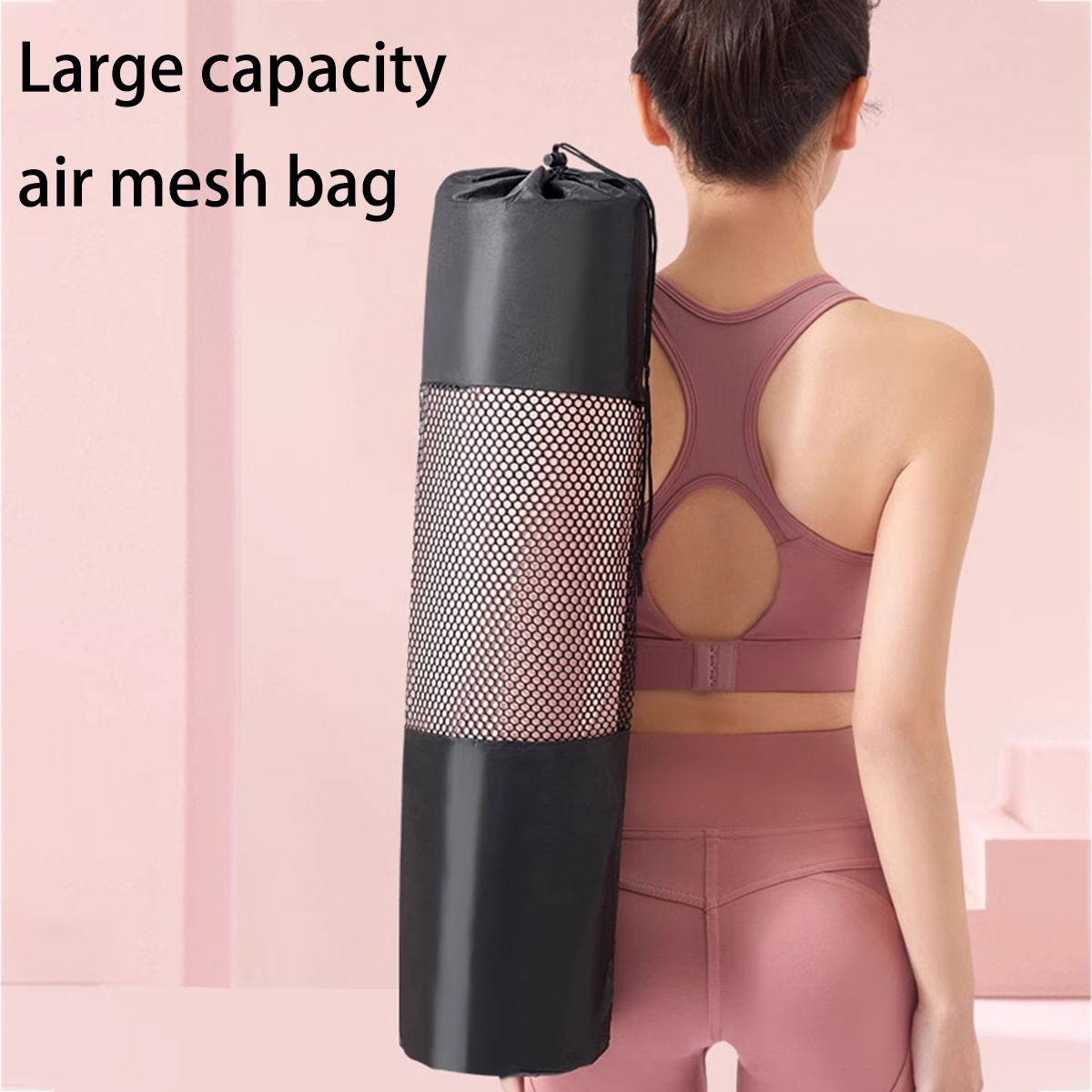 กระเป๋าตาข่ายใส่เสื่อโยคะแบบระ - Pilates Yoga Studio บทวิจารณ์และราคา