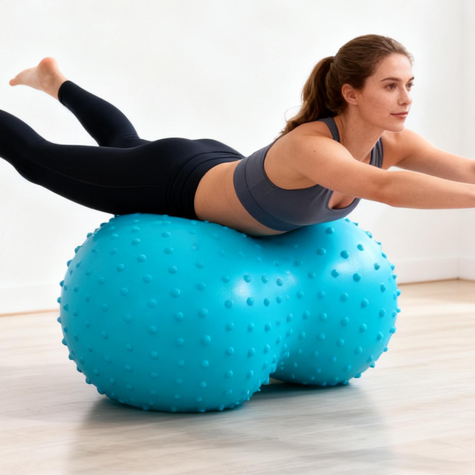 ลูกบอลโยคะรูปถั่วลิสง อุปกรณ์พ - Pilates Yoga Pregnancy บทวิจารณ์และราคา