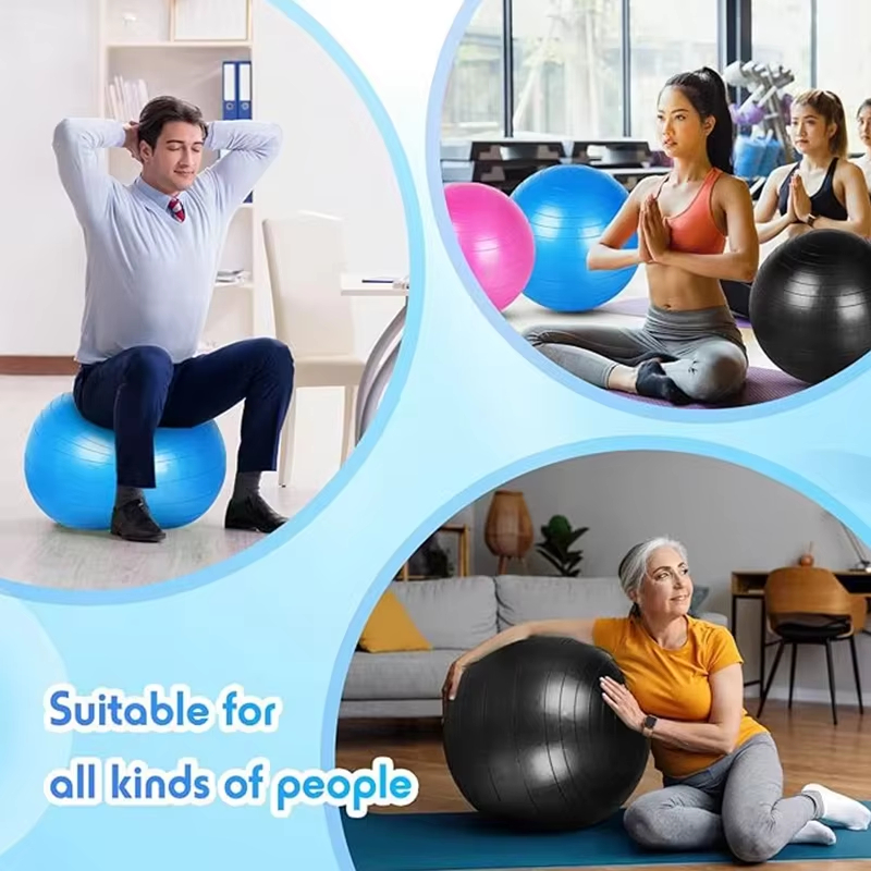 ลูกบอลโยคะอเนกประสงค์ ขนาด 55- - Pilates Yoga Pregnancy บทวิจารณ์และราคา