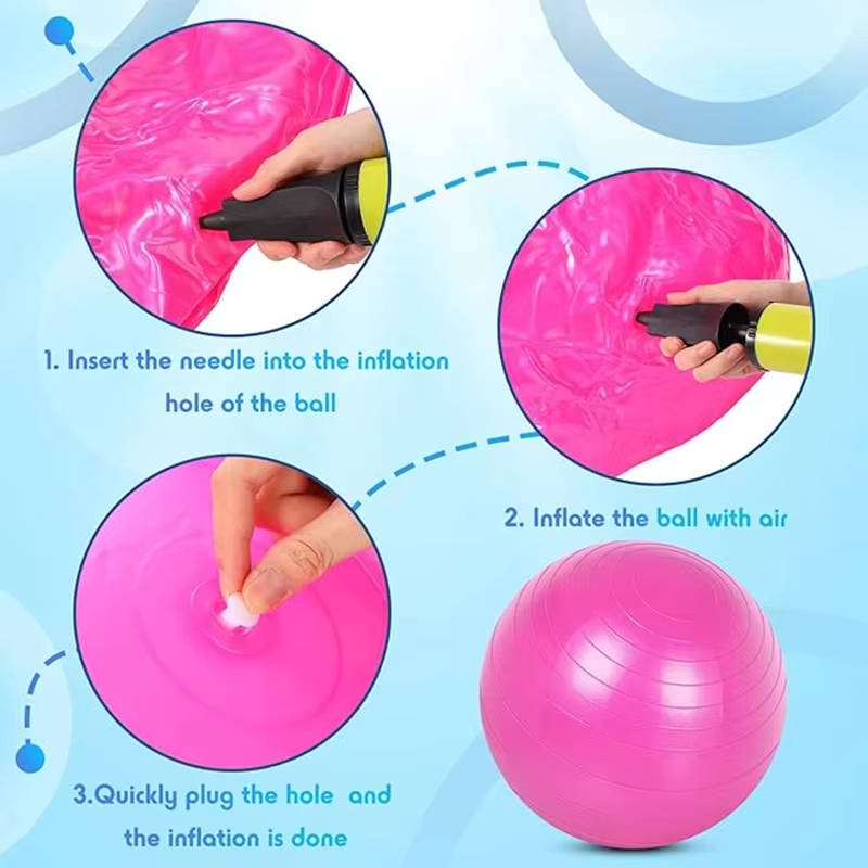 ลูกบอลโยคะอเนกประสงค์ ขนาด 55- - Pilates Yoga Pregnancy บทวิจารณ์และราคา