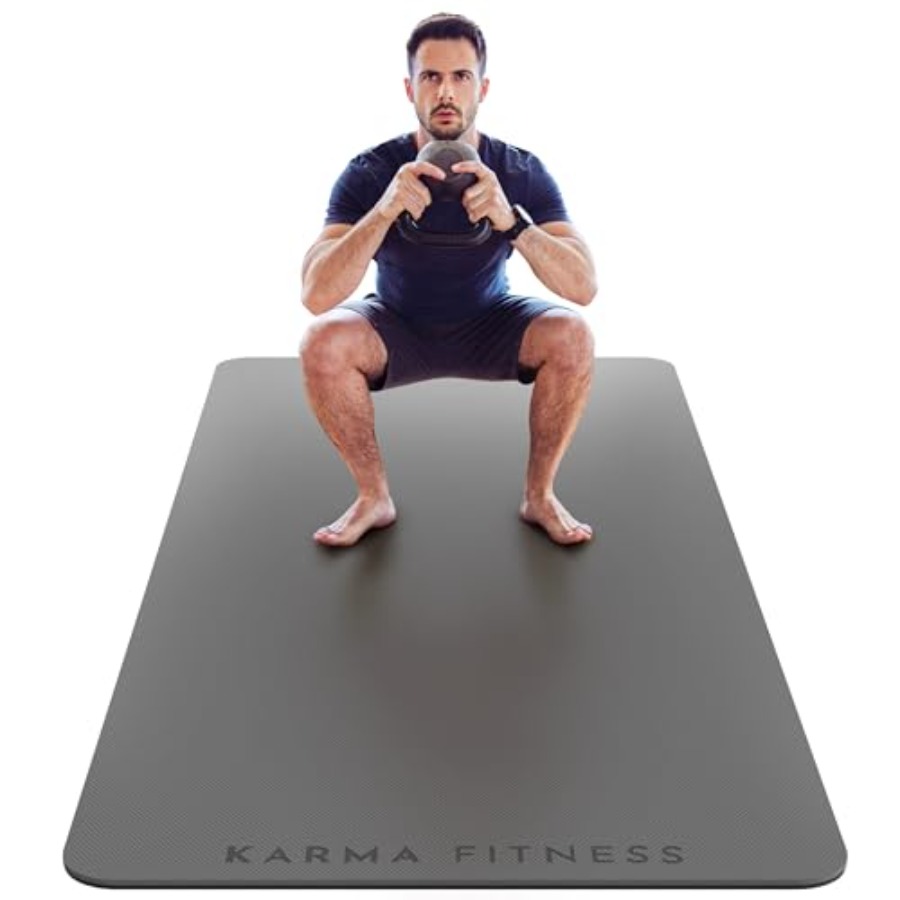 เสื่อออกกำลังกายขนาดใหญ่ หนาพิ - Pilates Yoga Mat Thickness บทวิจารณ์และราคา