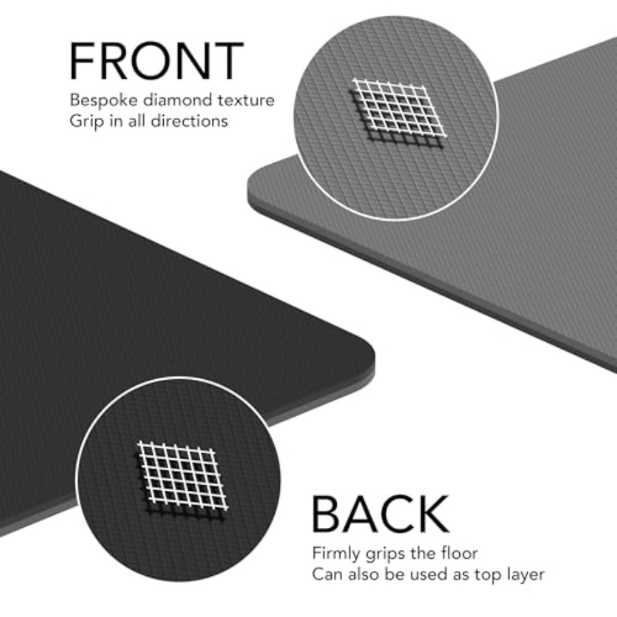 เสื่อออกกำลังกายขนาดใหญ่ หนาพิ - Pilates Yoga Mat Thickness บทวิจารณ์และราคา