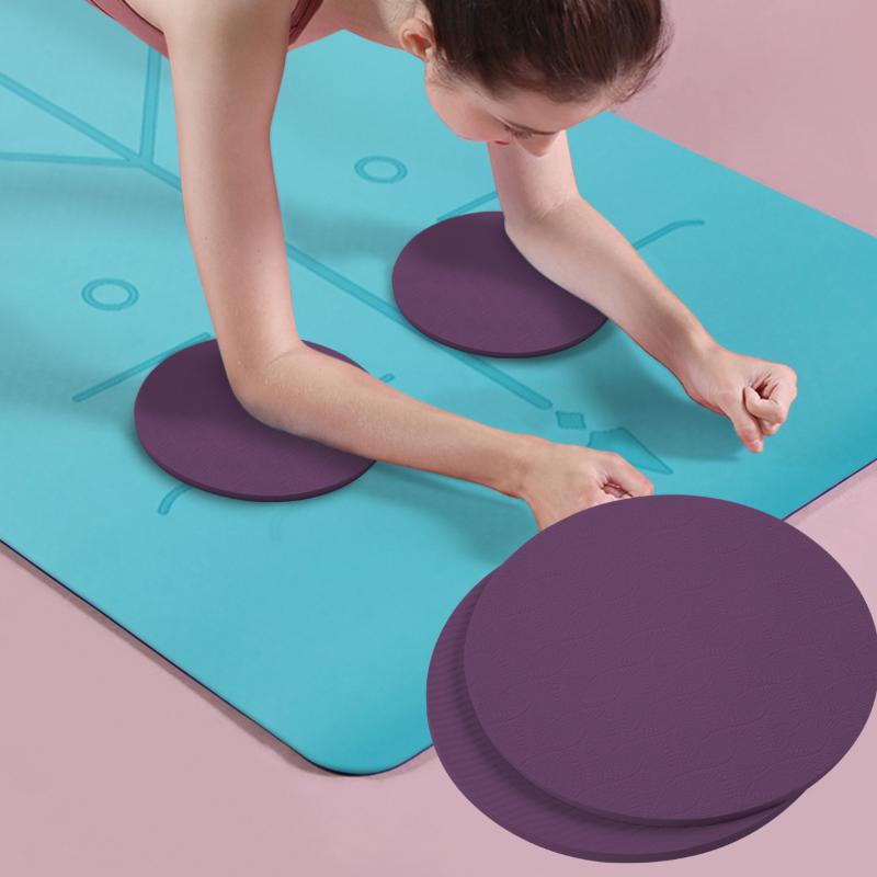 แผ่นรองเข่าโยคะ 2 ชิ้น แบบหนา  - Pilates Yoga Knee Pads บทวิจารณ์และราคา