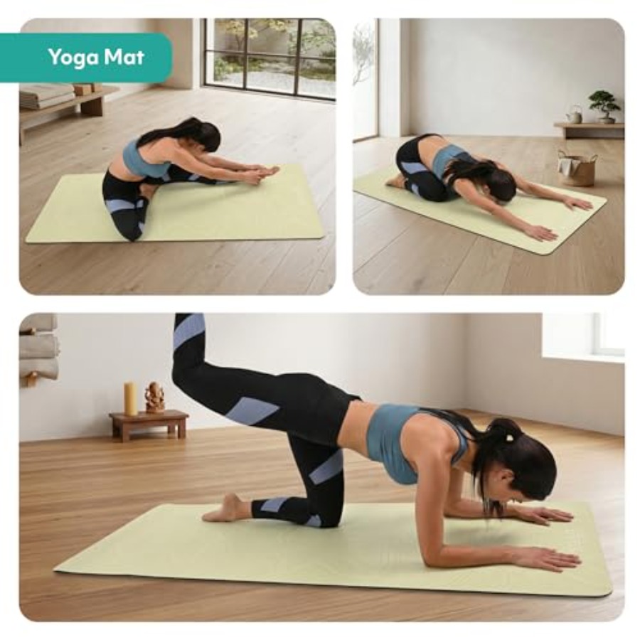 เสื่อโยคะสำหรับฝึกพิลาทิส หนา  - Pilates Yoga Mat Thickness บทวิจารณ์และราคา