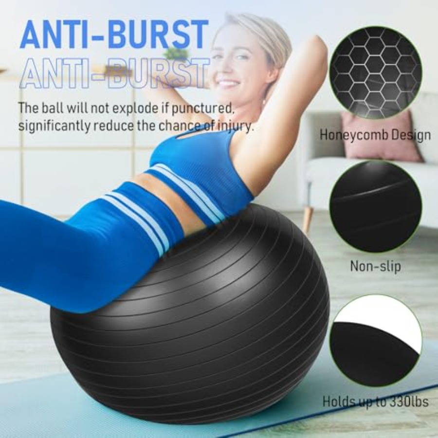 ลูกบอลออกกำลังกายโยคะสำหรับฟิต - Pilates Yoga Pregnancy บทวิจารณ์และราคา