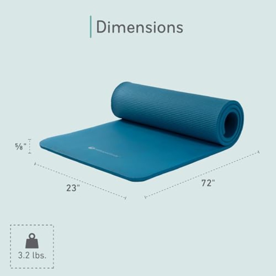 เสื่อพิลาทิสและโยคะสำหรับใช้ใน - Pilates Yoga Mat Thickness บทวิจารณ์และราคา