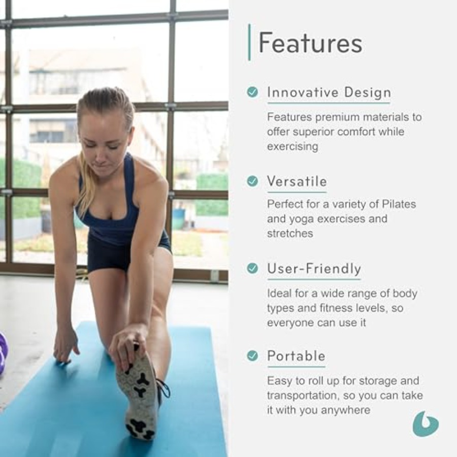 เสื่อพิลาทิสและโยคะสำหรับใช้ใน - Pilates Yoga Mat Thickness บทวิจารณ์และราคา