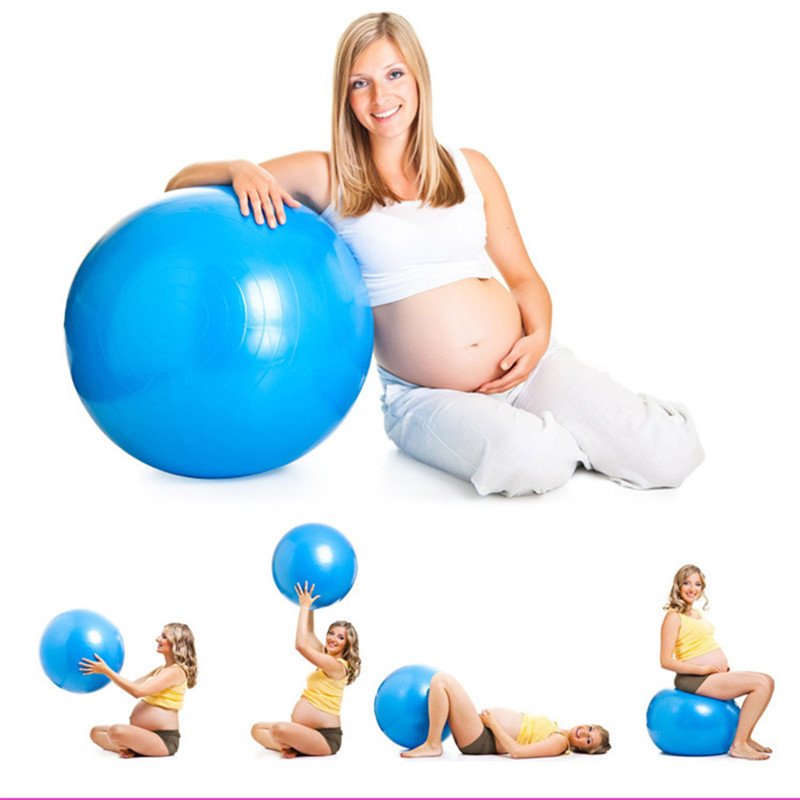 ลูกบอลโยคะกันแตกขนาด 45 ซม. ลู - Pilates Yoga Pregnancy บทวิจารณ์และราคา