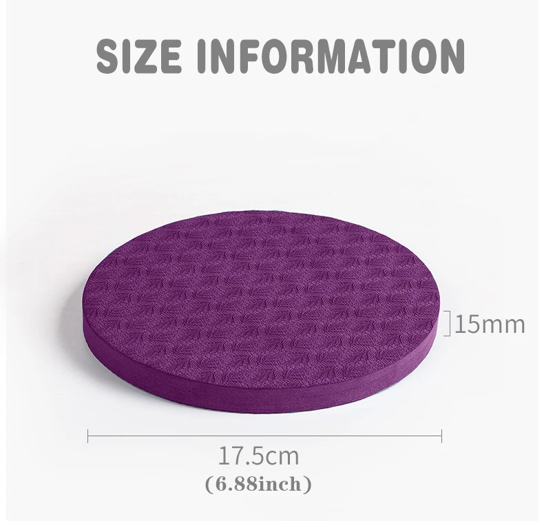 โยคะเข่าPads 2 Packโยคะเข่าเบา - Pilates Yoga Knee Pads บทวิจารณ์และราคา