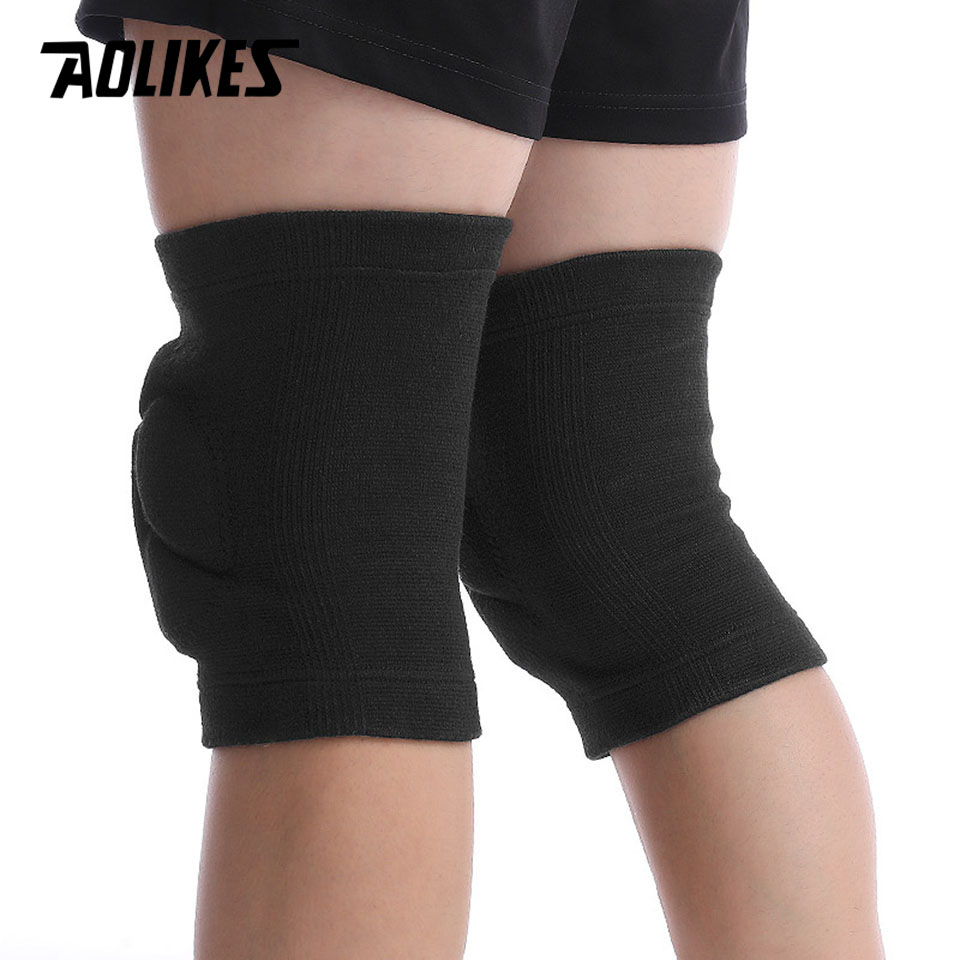 AOLIKES 1 คู่กีฬาหนาเข่า Pads  - Pilates Yoga Knee Pads บทวิจารณ์และราคา