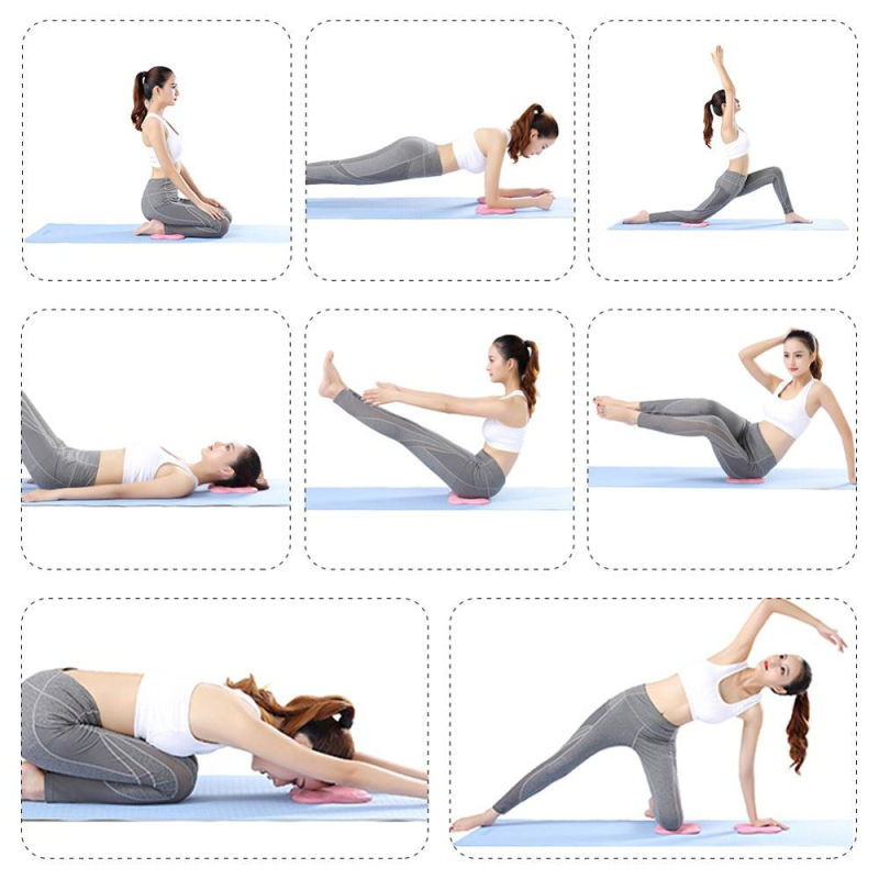 เสื่อโยคะเข่าพิลาทิสสมดุลออกกํ - Pilates Yoga Knee Pads บทวิจารณ์และราคา