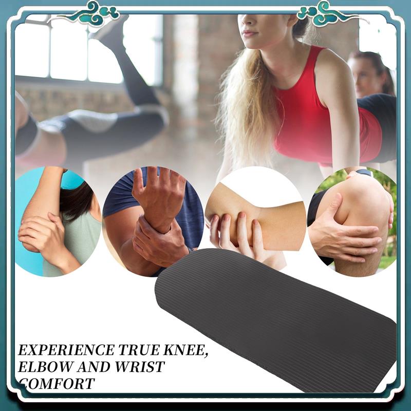 เสื่อโยคะแบบหนา 2 ชิ้น แผ่นรอง - Pilates Yoga Knee Pads บทวิจารณ์และราคา