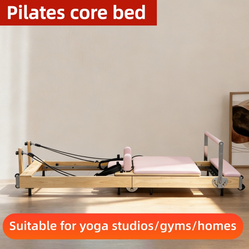 เตียงพิลาทิสแบบพับได้ ทำจากไม้ - Pilates Yoga Studio บทวิจารณ์และราคา