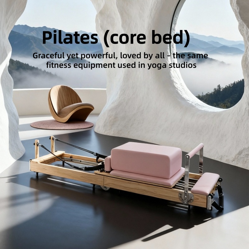 เตียงพิลาทิสแบบพับได้ ทำจากไม้ - Pilates Yoga Studio บทวิจารณ์และราคา